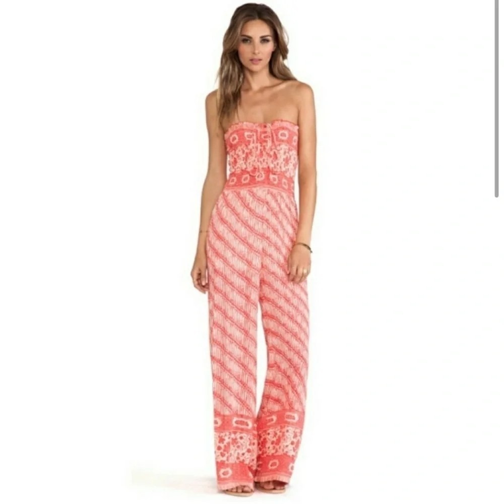 Free People BOHO Chic Palazzo Jumpsuit